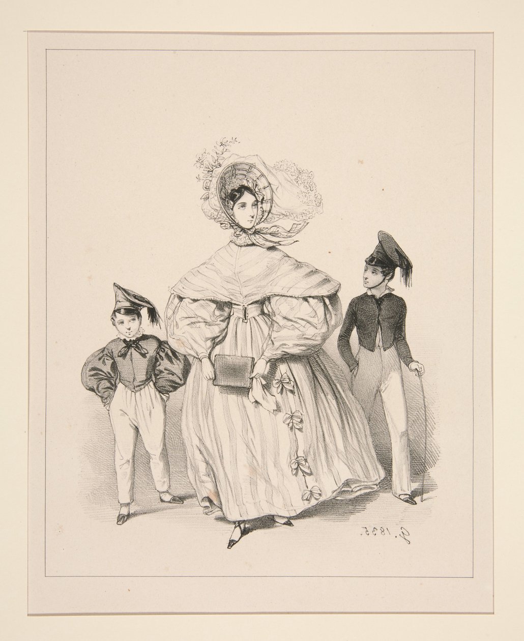 (?) (Moden.) von Paul Gavarni