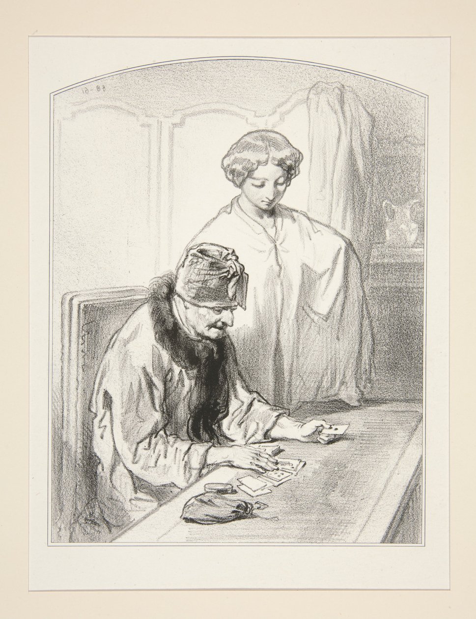 (Der Erfolg) von Paul Gavarni