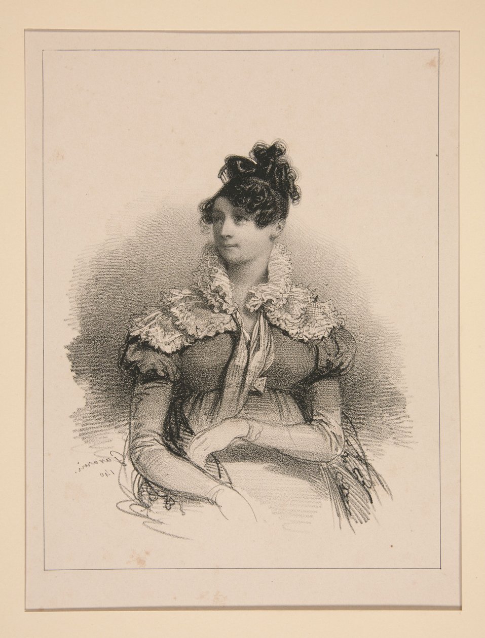 (MODE DES EMPIRE.) von Paul Gavarni