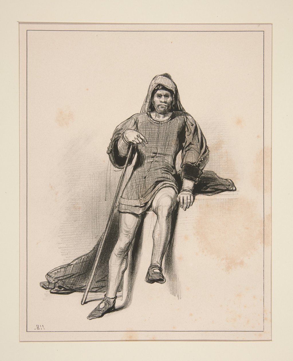 1300. Folterknecht. von Paul Gavarni