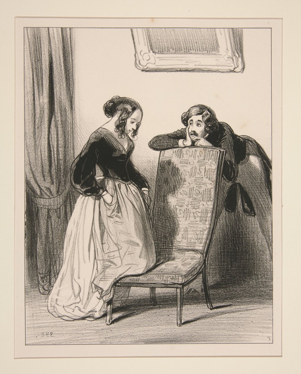 Ah! Es ist mit Julia, dass Henry mich betrogen hat!... von Paul Gavarni