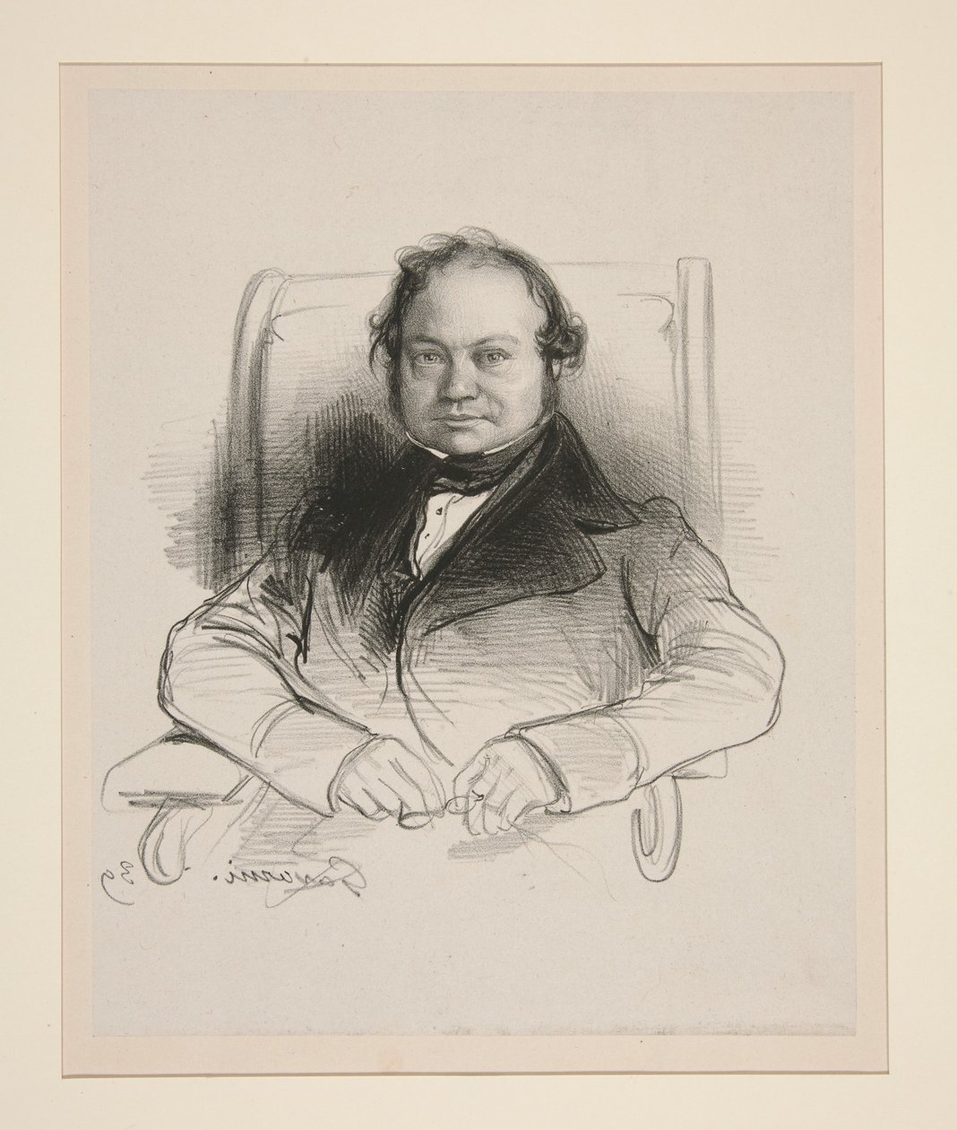 Anonym von Paul Gavarni