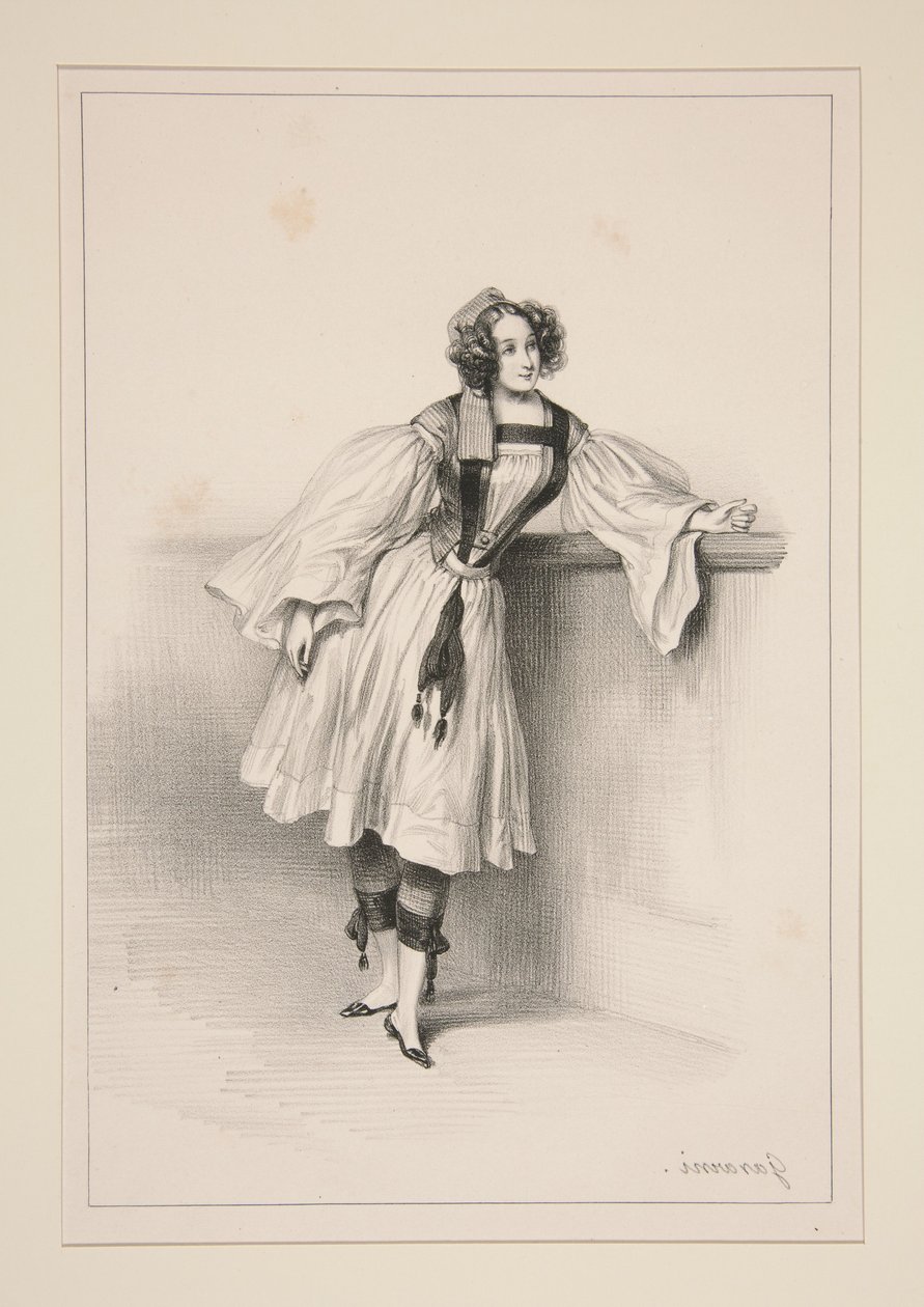 Schifferin von Paul Gavarni