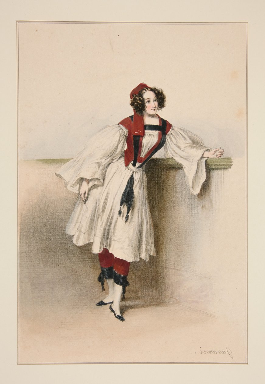 Bootsfrau von Paul Gavarni