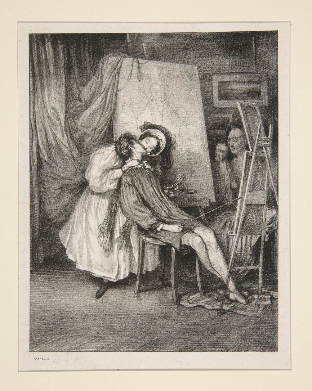 GUTEN TAG, FREUND. von Paul Gavarni