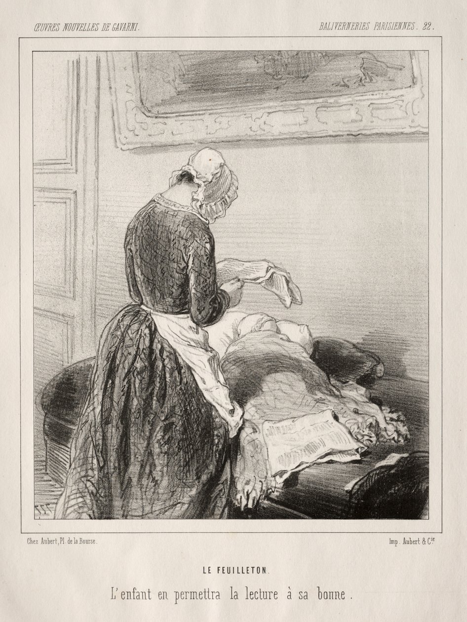 Baliverneries Parisiennes von Paul Gavarni