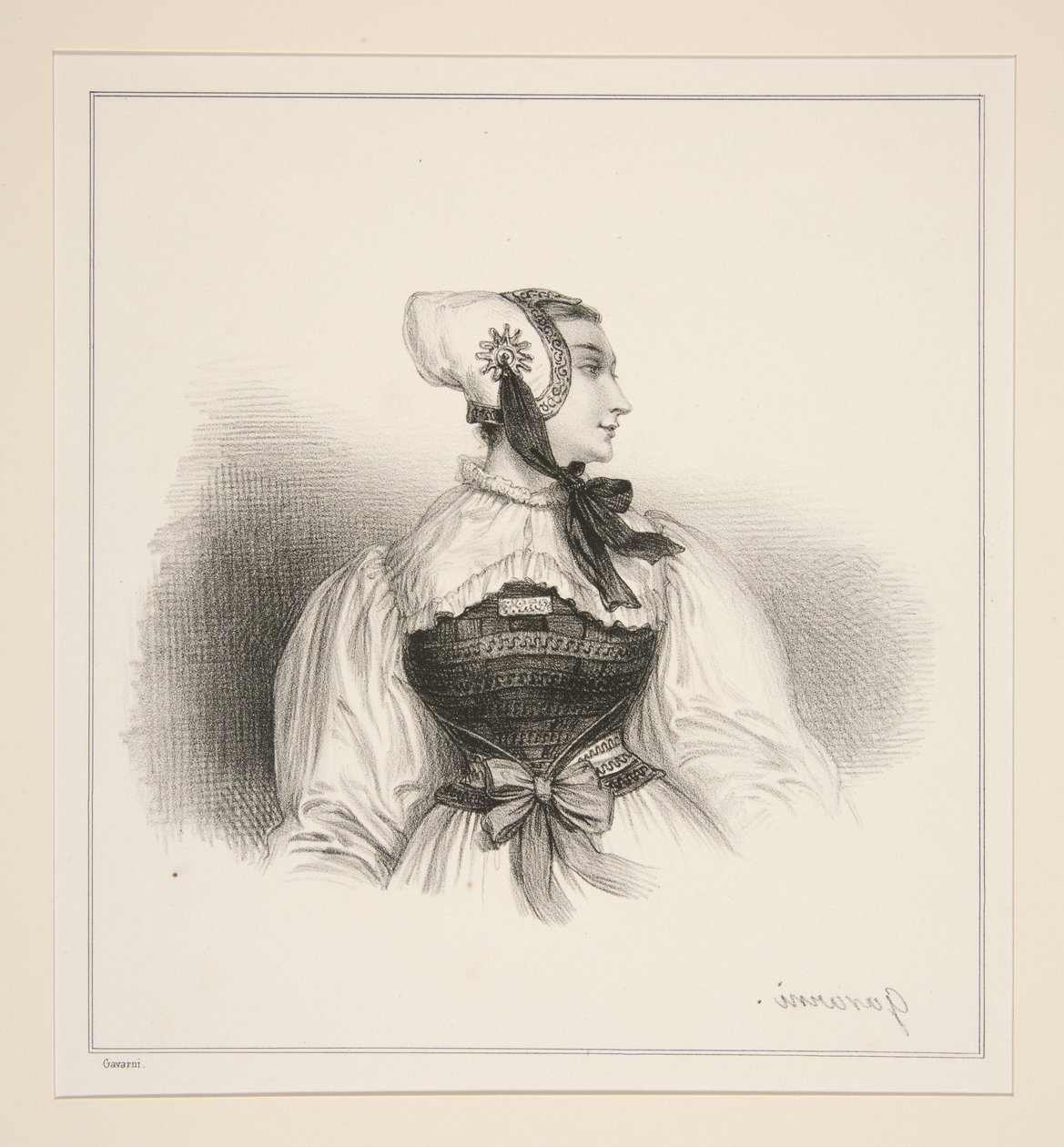 Krakauerin von Paul Gavarni
