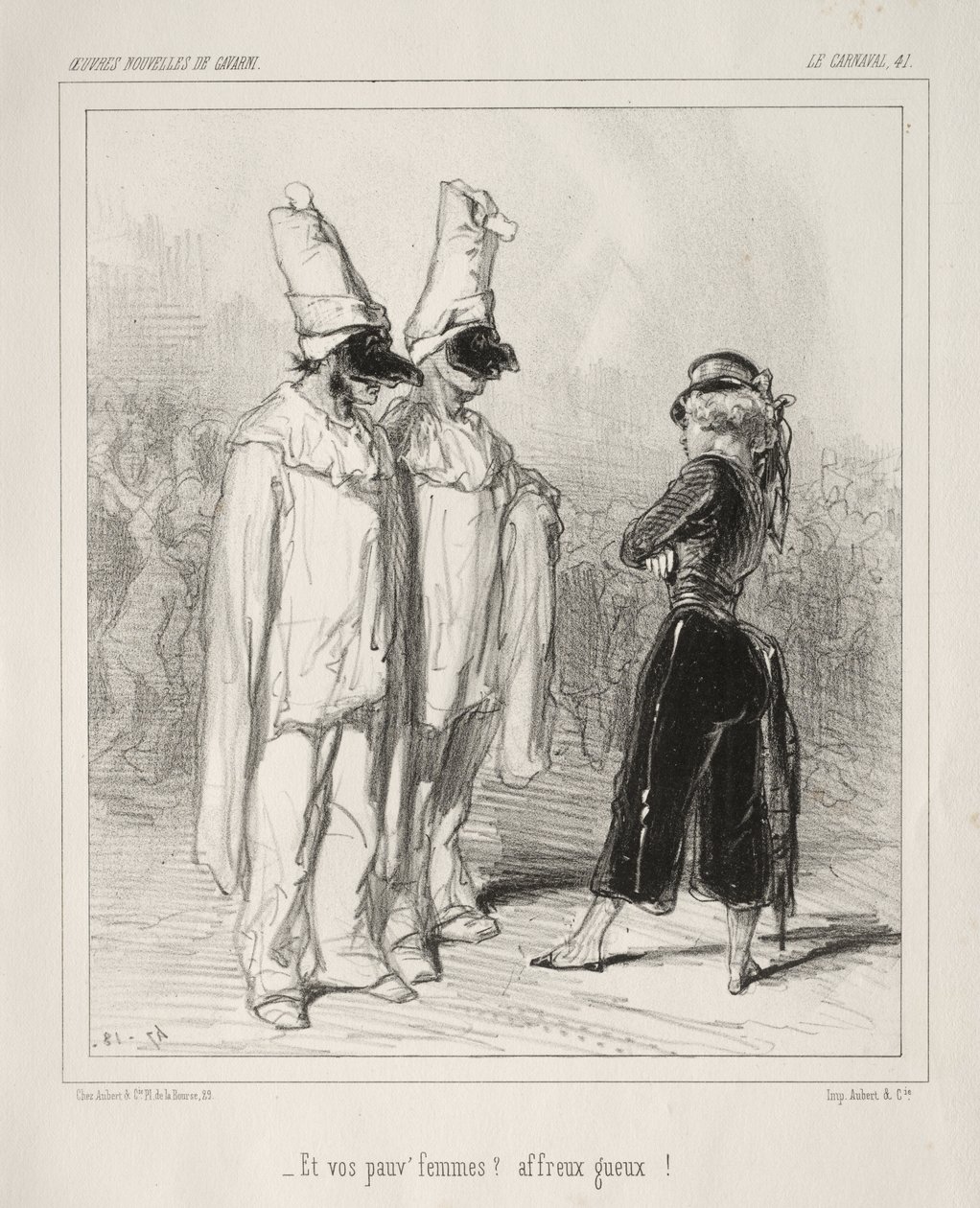 Karneval von Paul Gavarni
