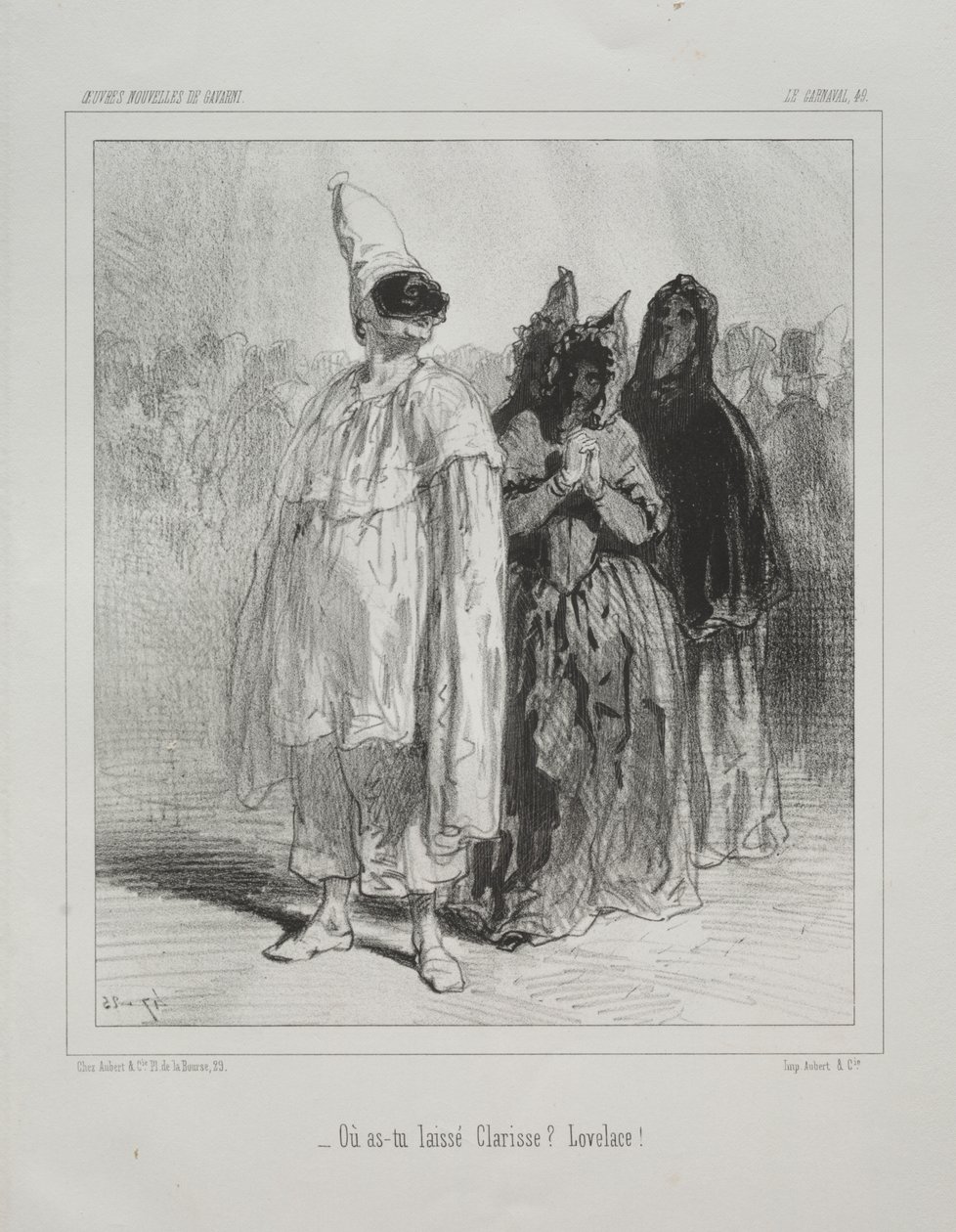 Karneval von Paul Gavarni
