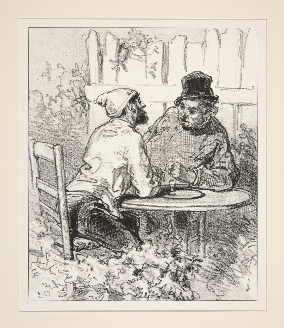 Manche sagen, dass Ihr Herr, Herr Polyte, will, mit Verlaub... von Paul Gavarni