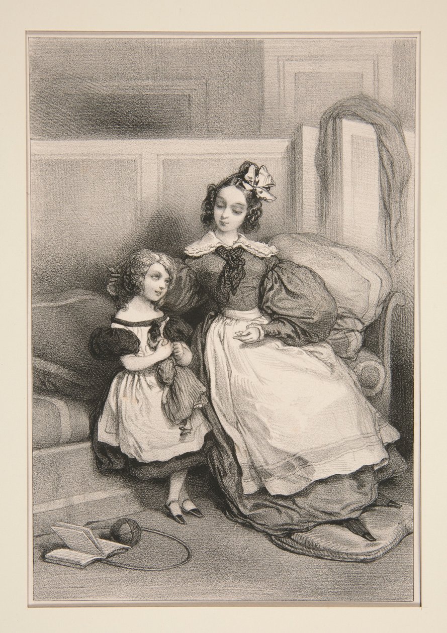 Zwei Schwestern von Paul Gavarni