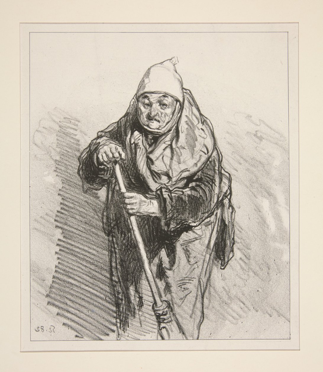 Sie hat Zaire gespielt. von Paul Gavarni