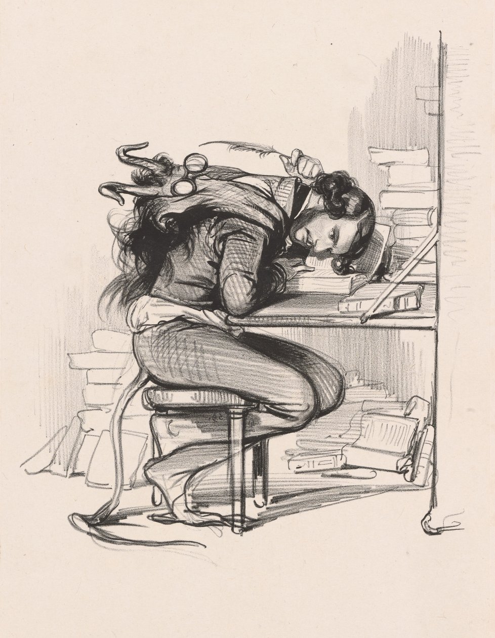 Emile Forgues, Old-Nick von Paul Gavarni