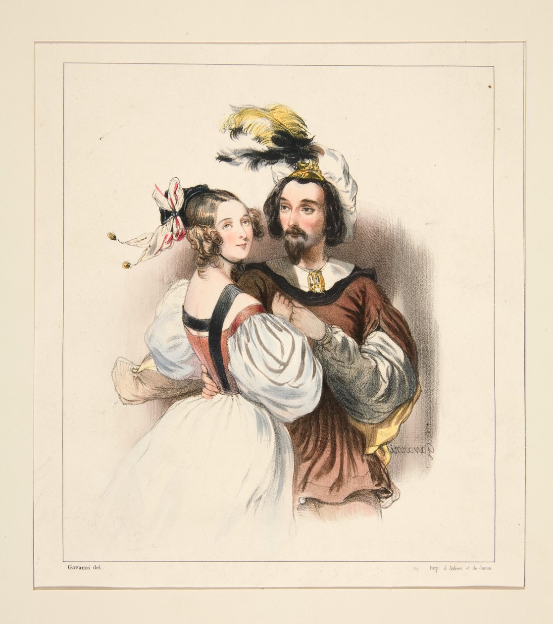 FEBRUAR von Paul Gavarni