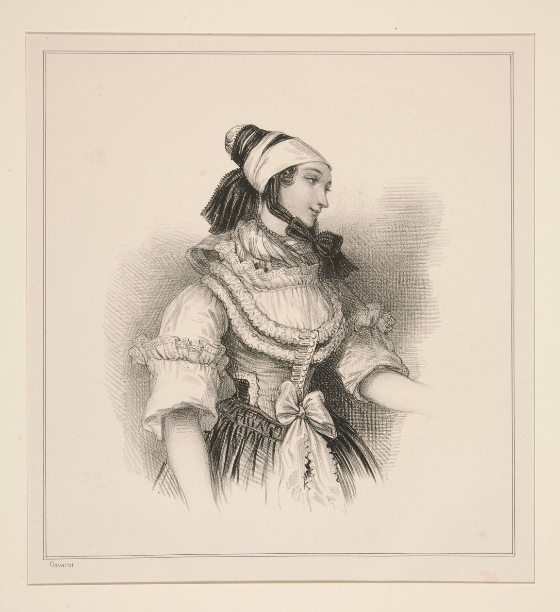 Franconienne von Paul Gavarni