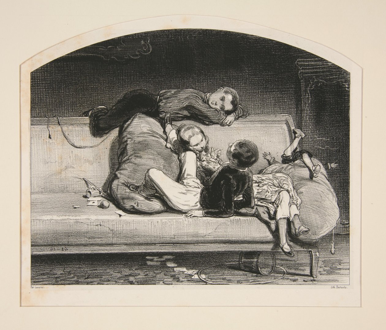 Frontispiz von Paul Gavarni
