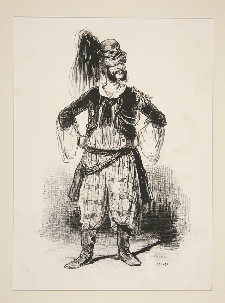 Fremder General von Paul Gavarni