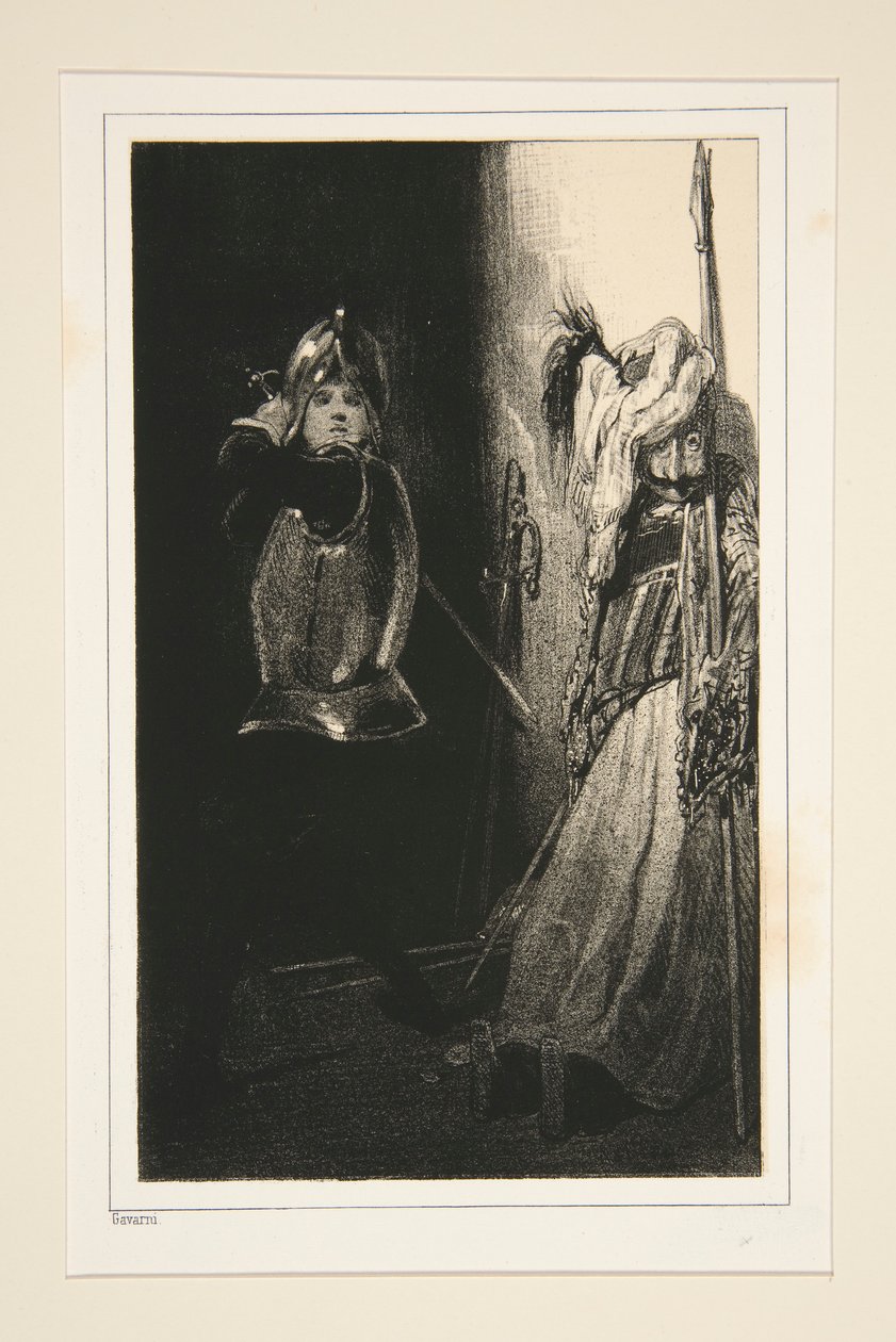 Henri IV und die Puppe von Paul Gavarni