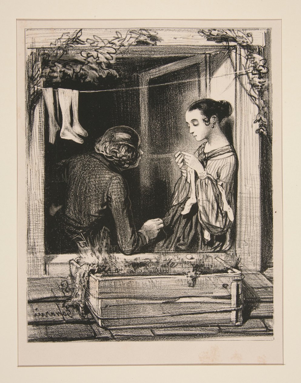 Er studiert Jura.... von Paul Gavarni