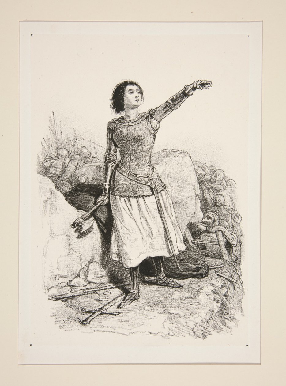 Johanna von Orleans von Paul Gavarni