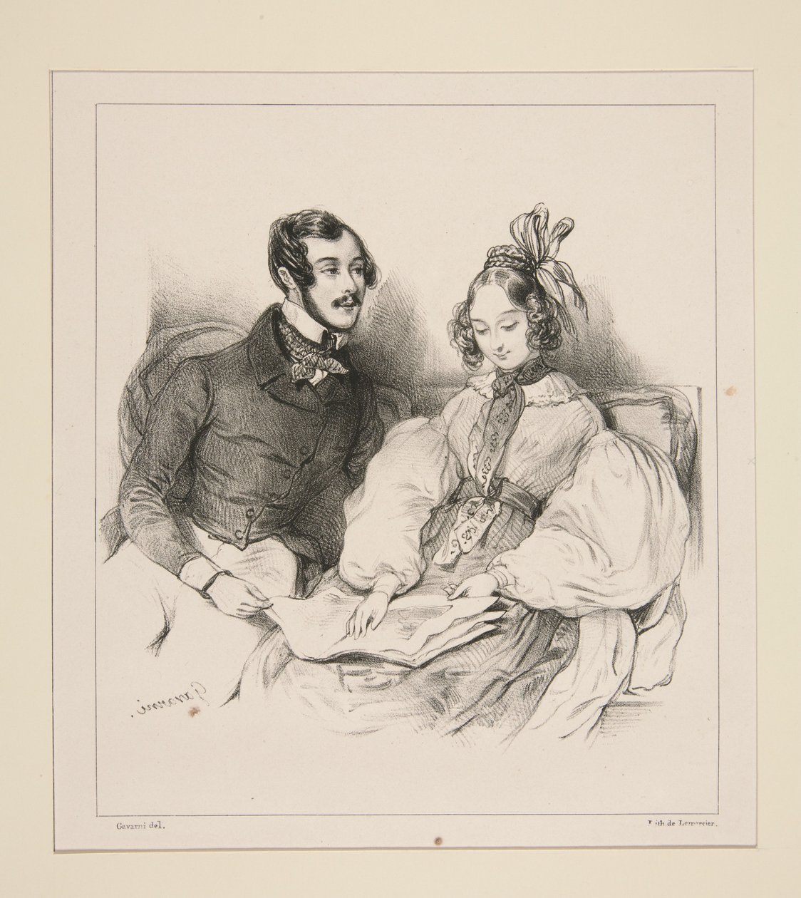 Juni von Paul Gavarni