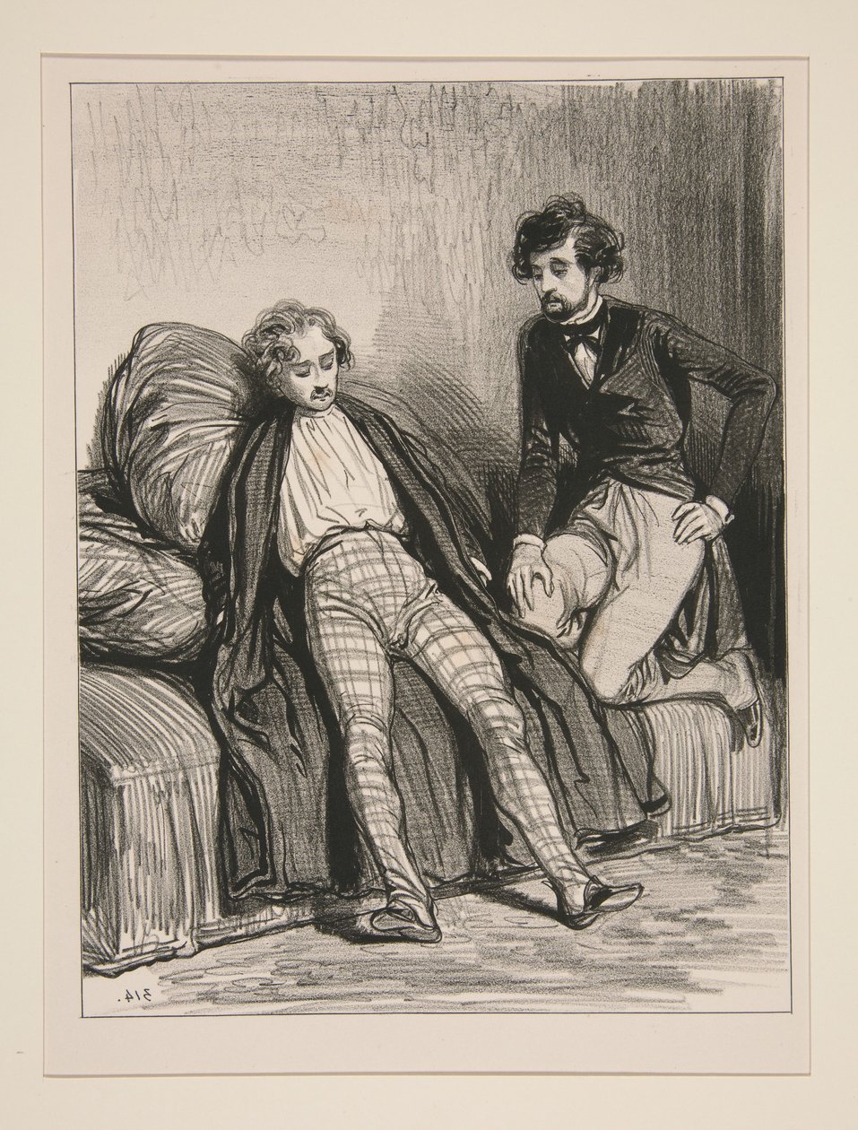 Ich habe eine Bitte an dich, mein guter Joseph... von Paul Gavarni