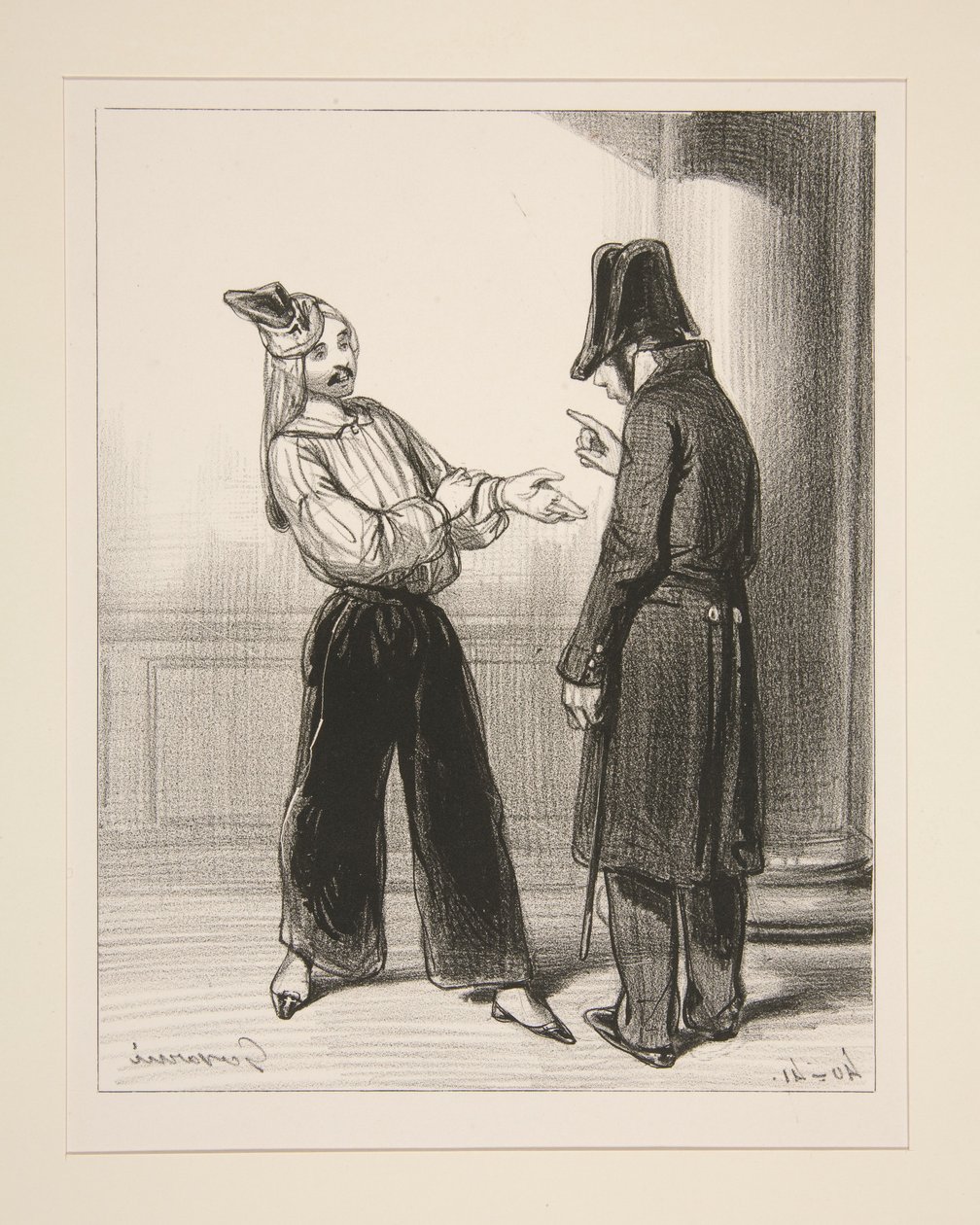 Ich sage Ihnen, dass Sie auf eine Art getanzt haben... von Paul Gavarni