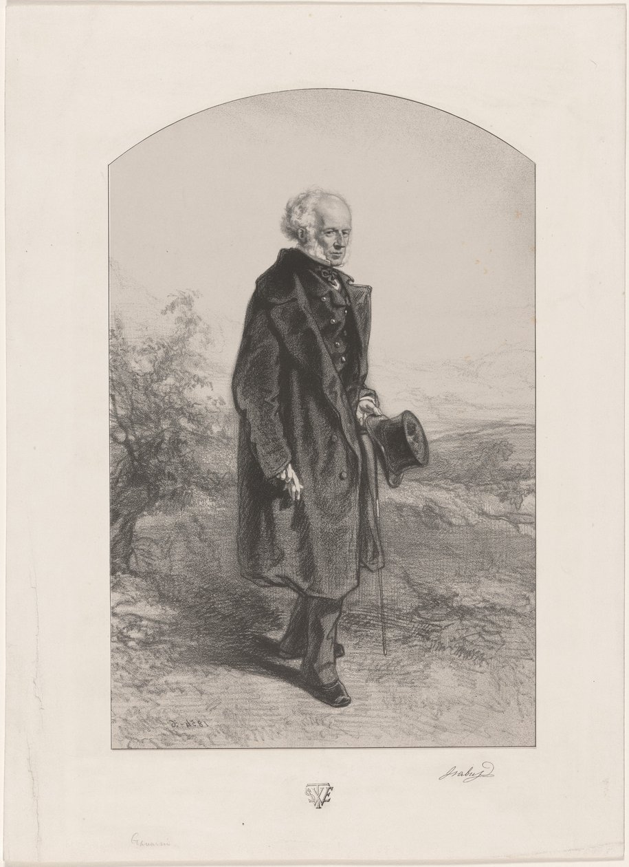 Jean Baptiste Isabey von Paul Gavarni