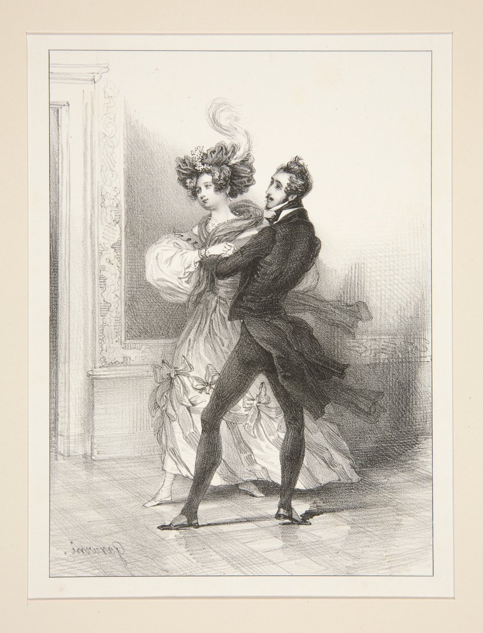 La Galope von Paul Gavarni
