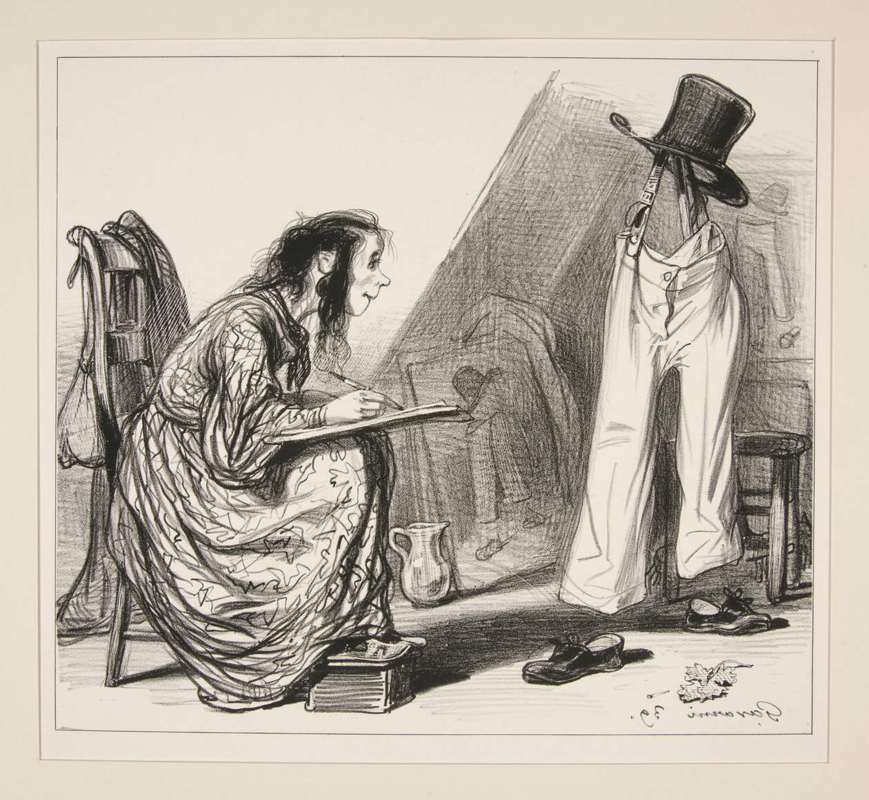 Die Malerei von Paul Gavarni