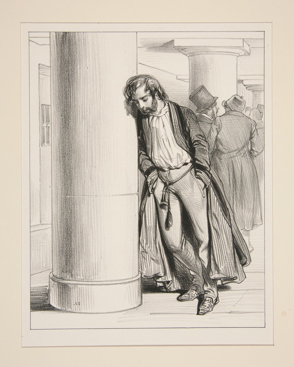 Das Schuldgefängnis von Paul Gavarni