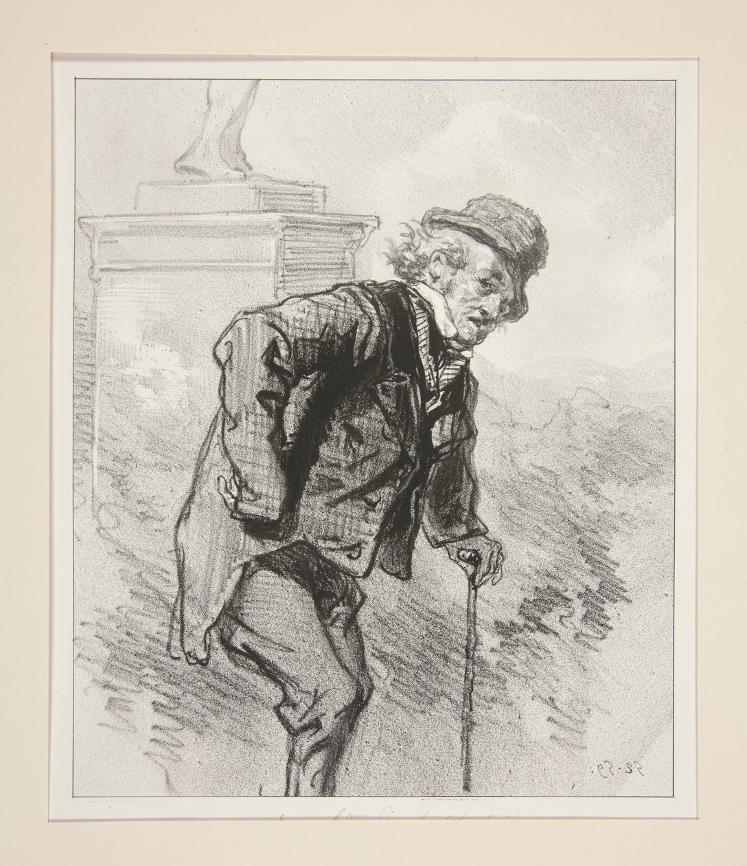 Der Chevalier Desgrieux. von Paul Gavarni