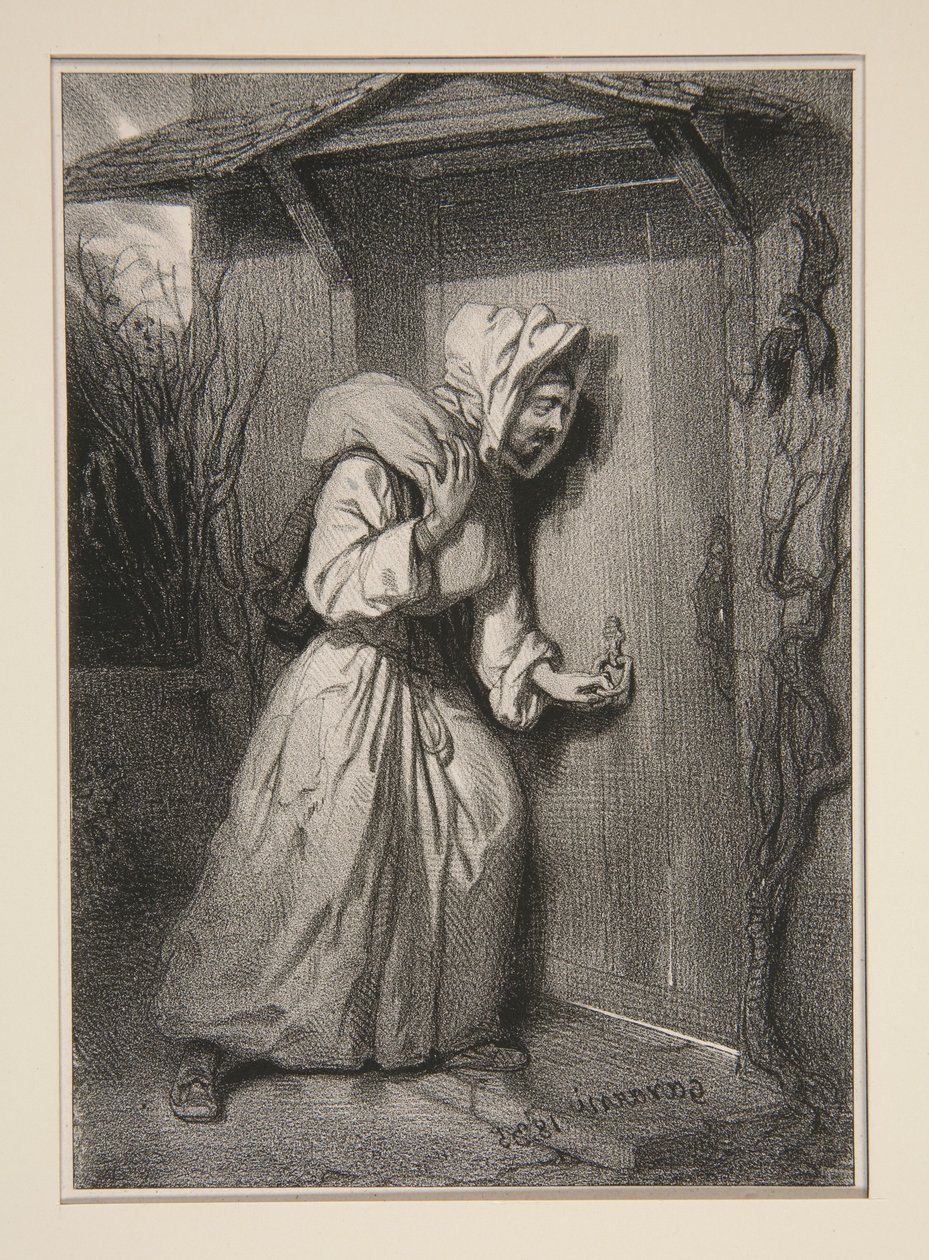 Der Dreikönigskuchen von Paul Gavarni