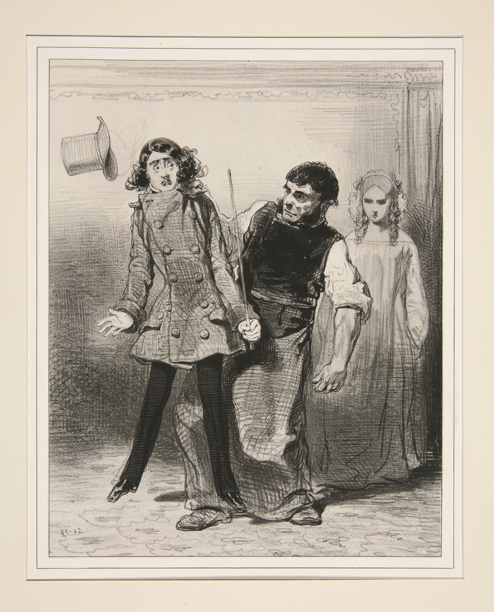 Der Vater von Lorette von Paul Gavarni