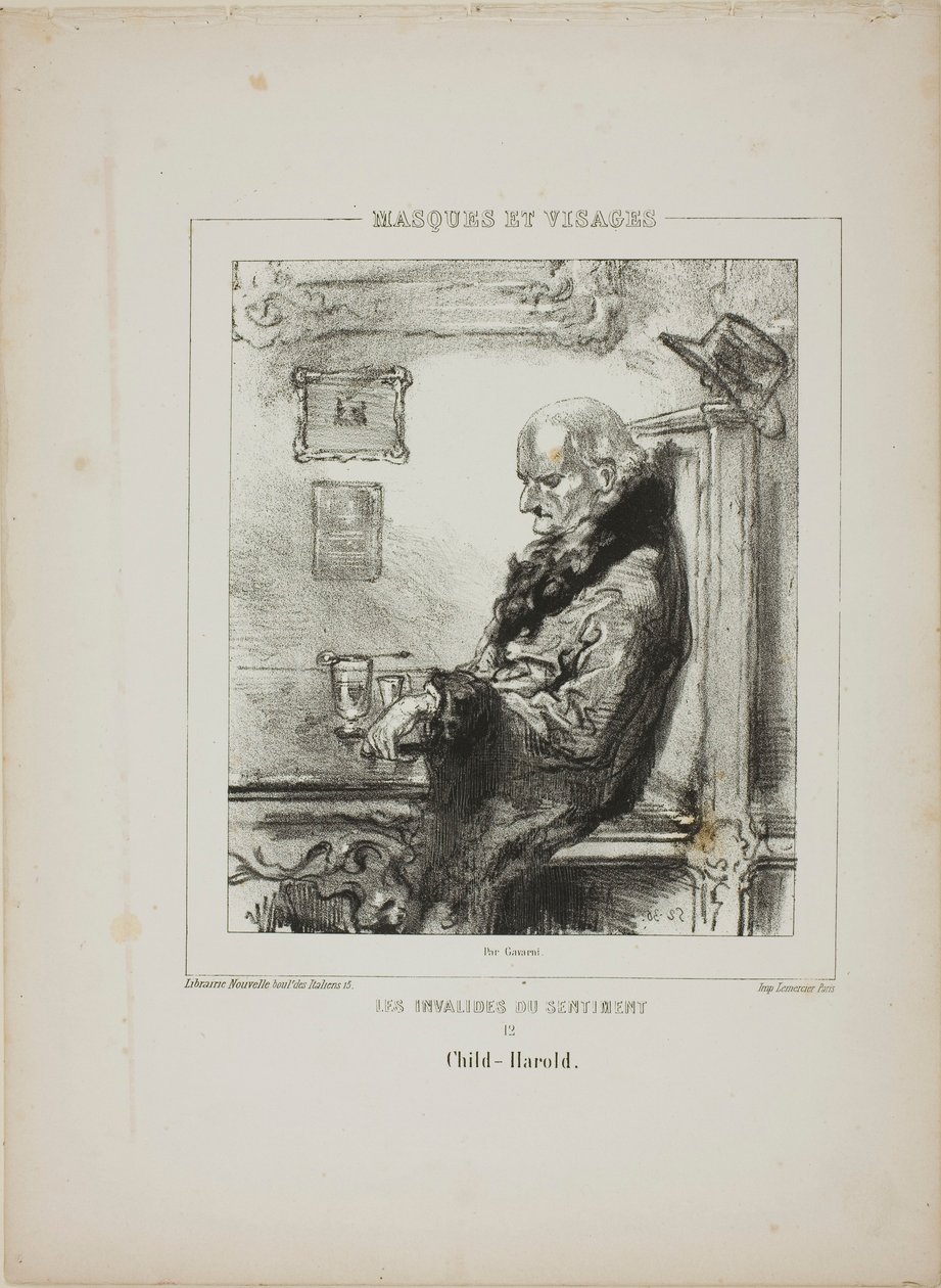 Les Invalides du Sentiment: Child-Harold von Paul Gavarni