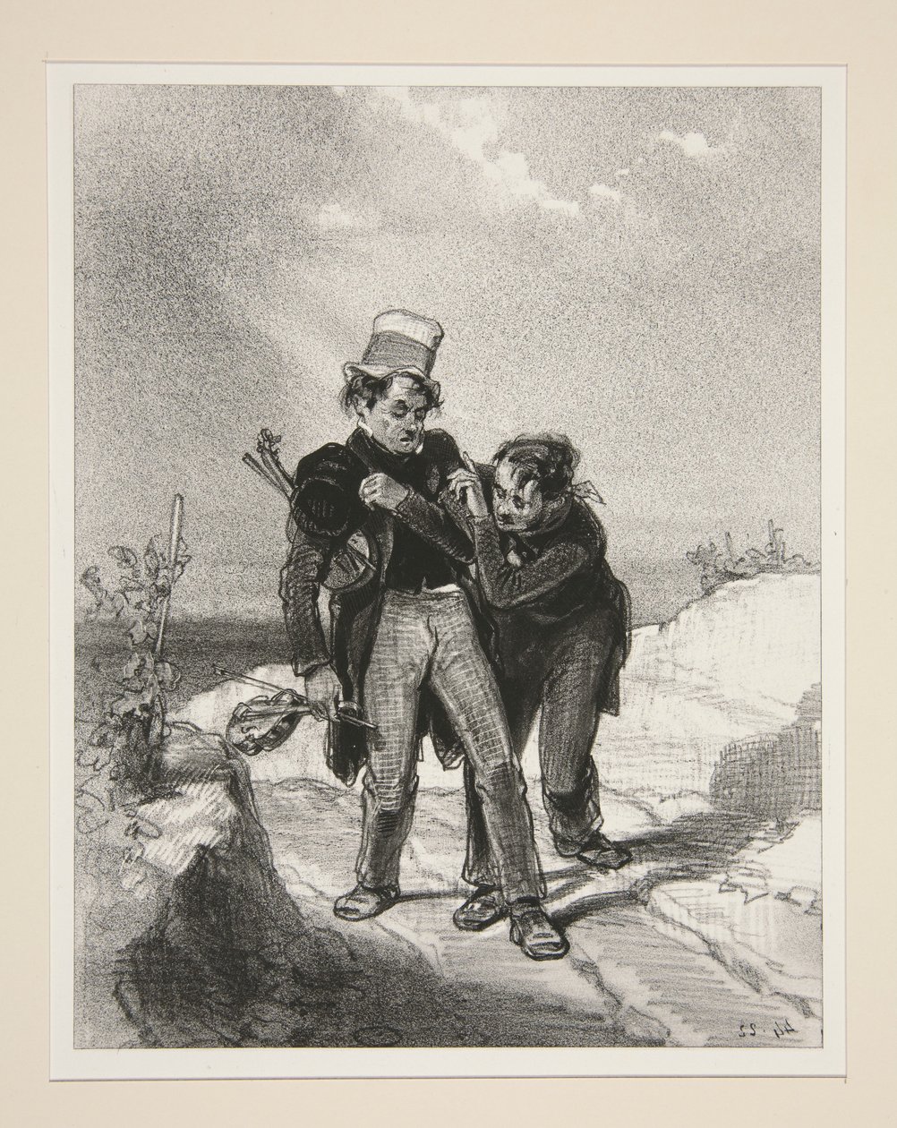 Mais, Dachu..., erlaube mir zu... hören!... von Paul Gavarni