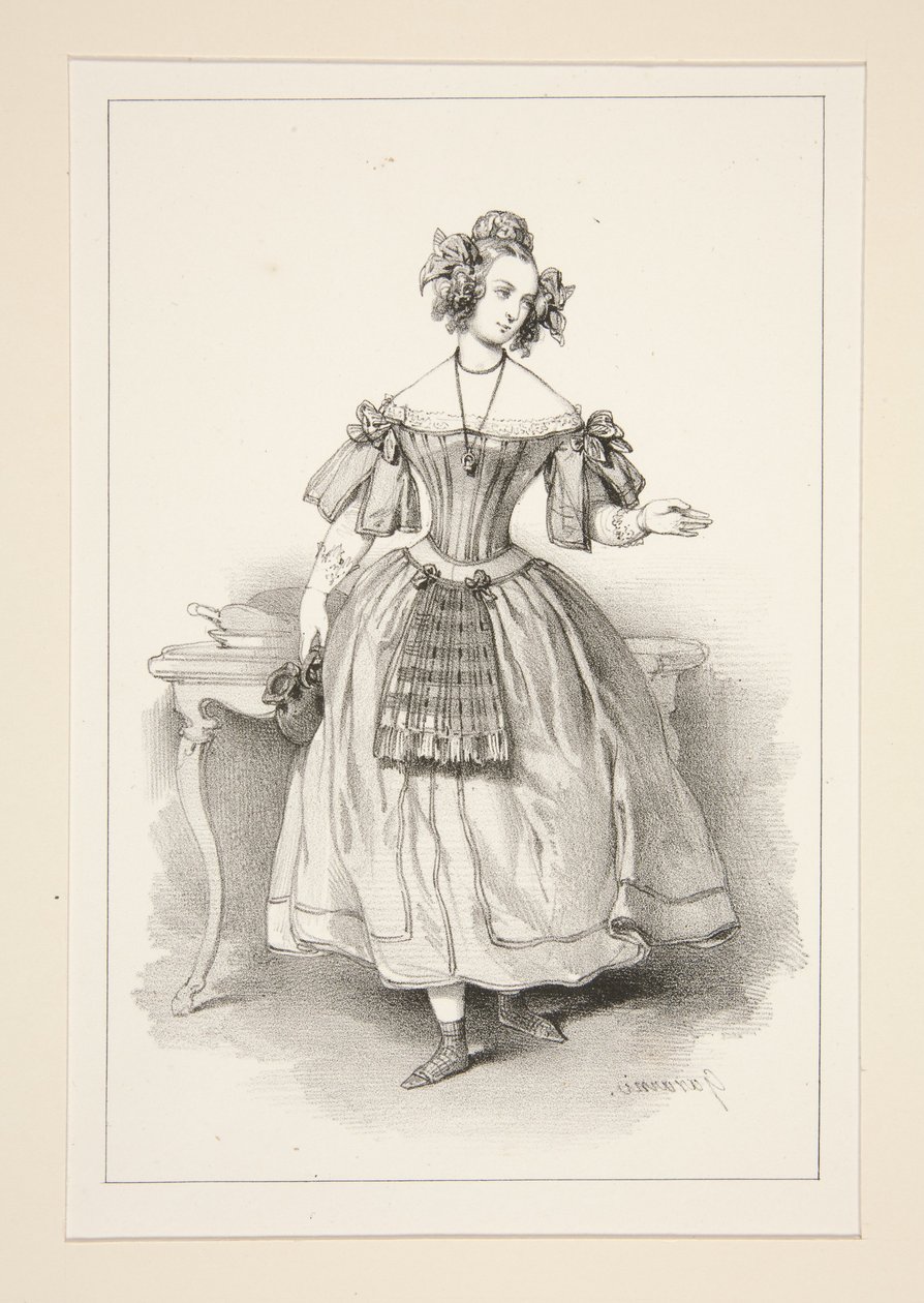 Fräulein Jenny Colon von Paul Gavarni