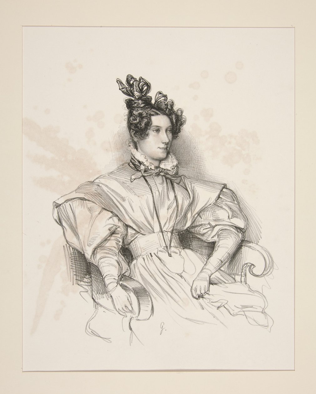 Frau Mangin von Paul Gavarni