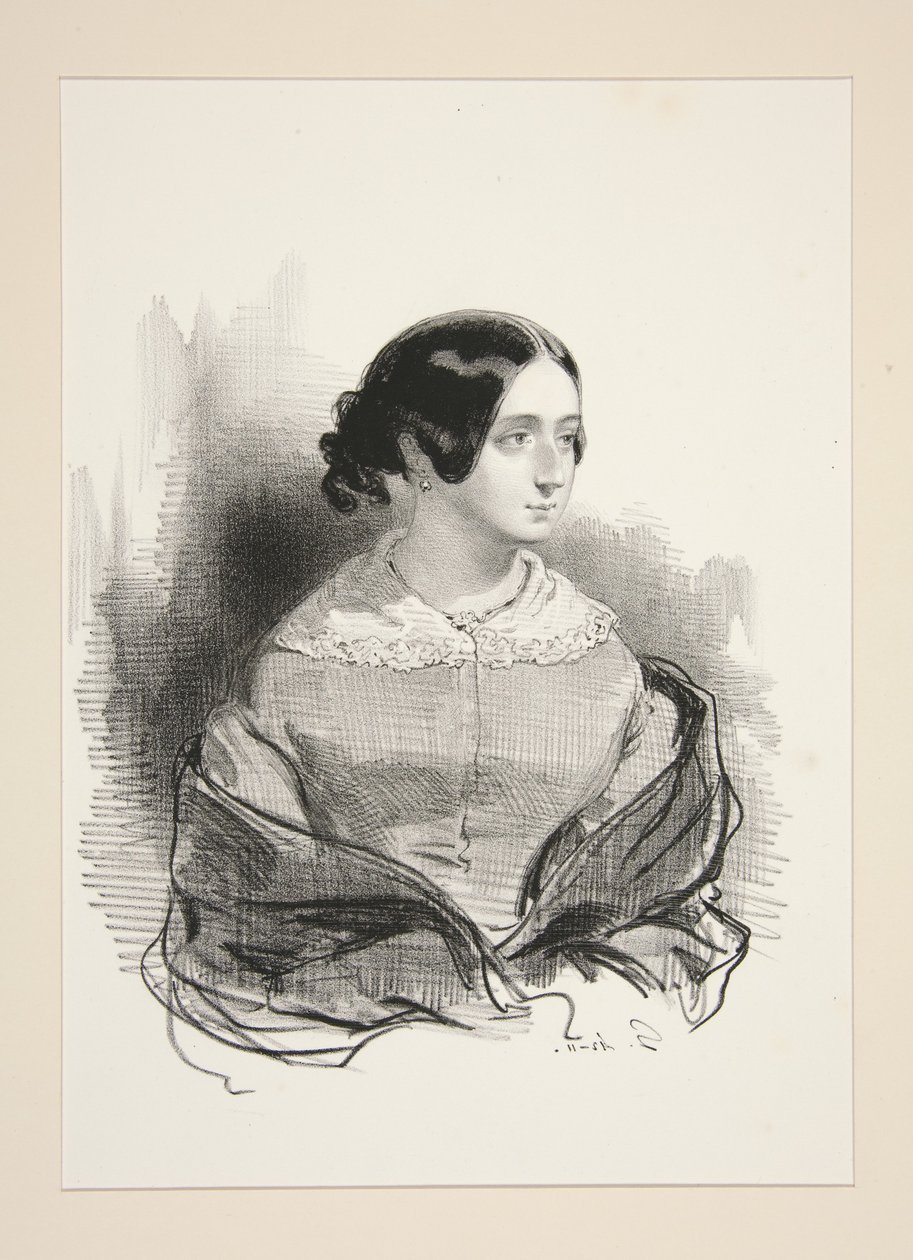 Mme. Montigny von Paul Gavarni