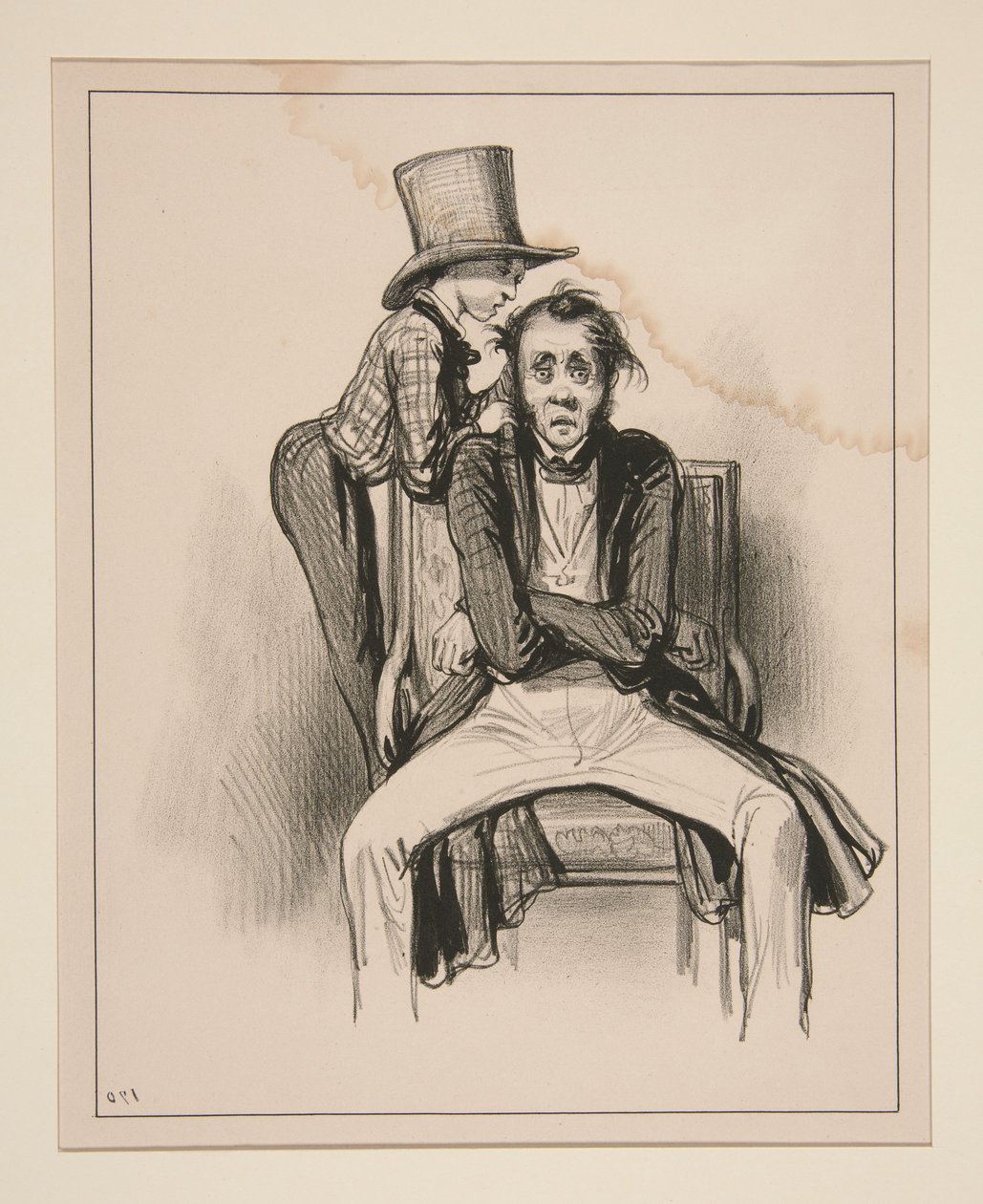 ...Herr Albert? Das ist ein Herr vom Jardin des Plantes... von Paul Gavarni