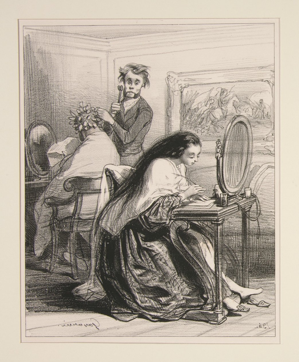 Monsieur der Feldwebel... von Paul Gavarni