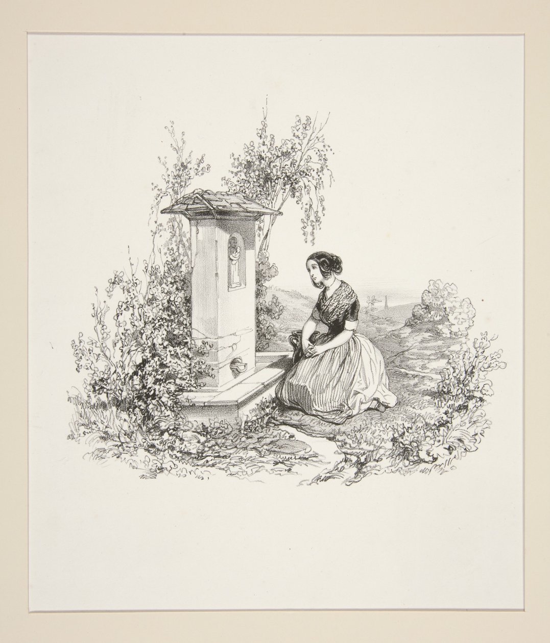 Notre-Dame de la Fontaine von Paul Gavarni