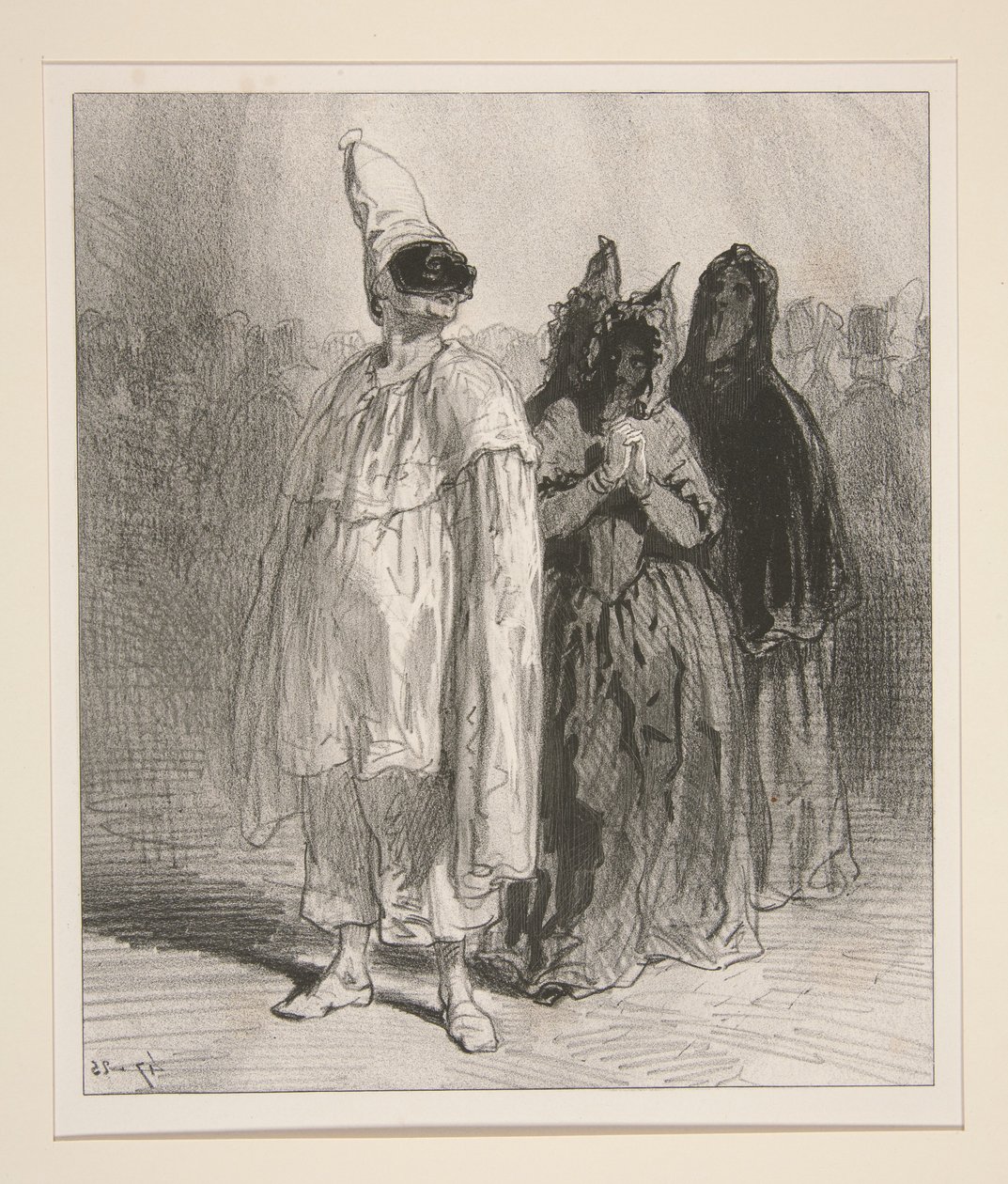 Wo hast du Clarisse gelassen? Lovelace! von Paul Gavarni