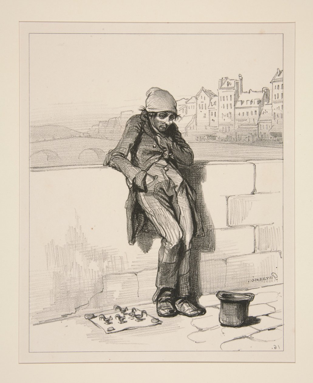 NICHT DER BODEN (sic). von Paul Gavarni