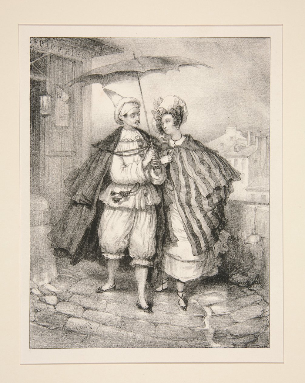 Paul und Virginie von Paul Gavarni