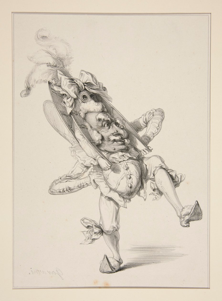 POLICHINELLE von Paul Gavarni