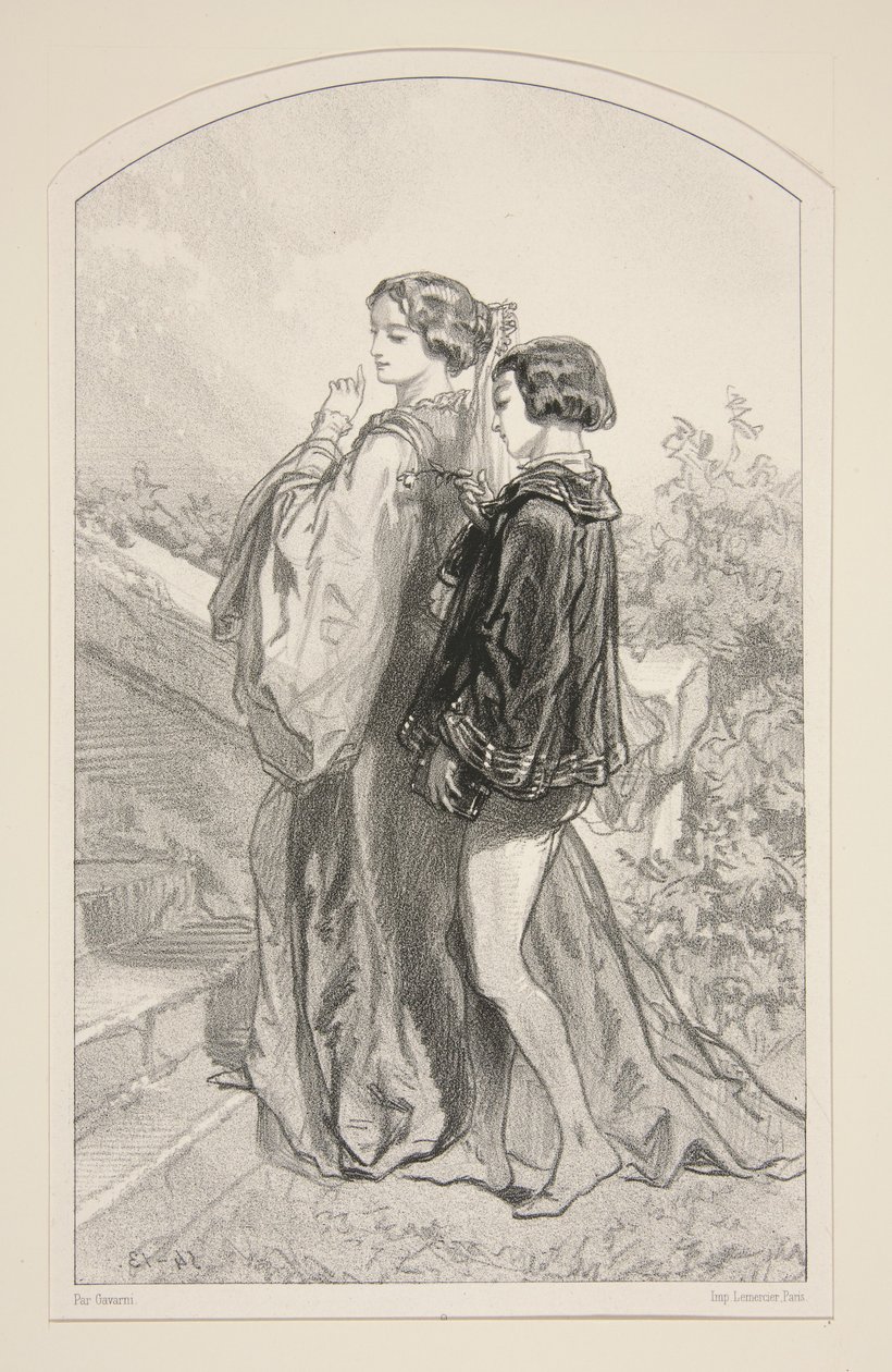 Kleiner Page von Paul Gavarni