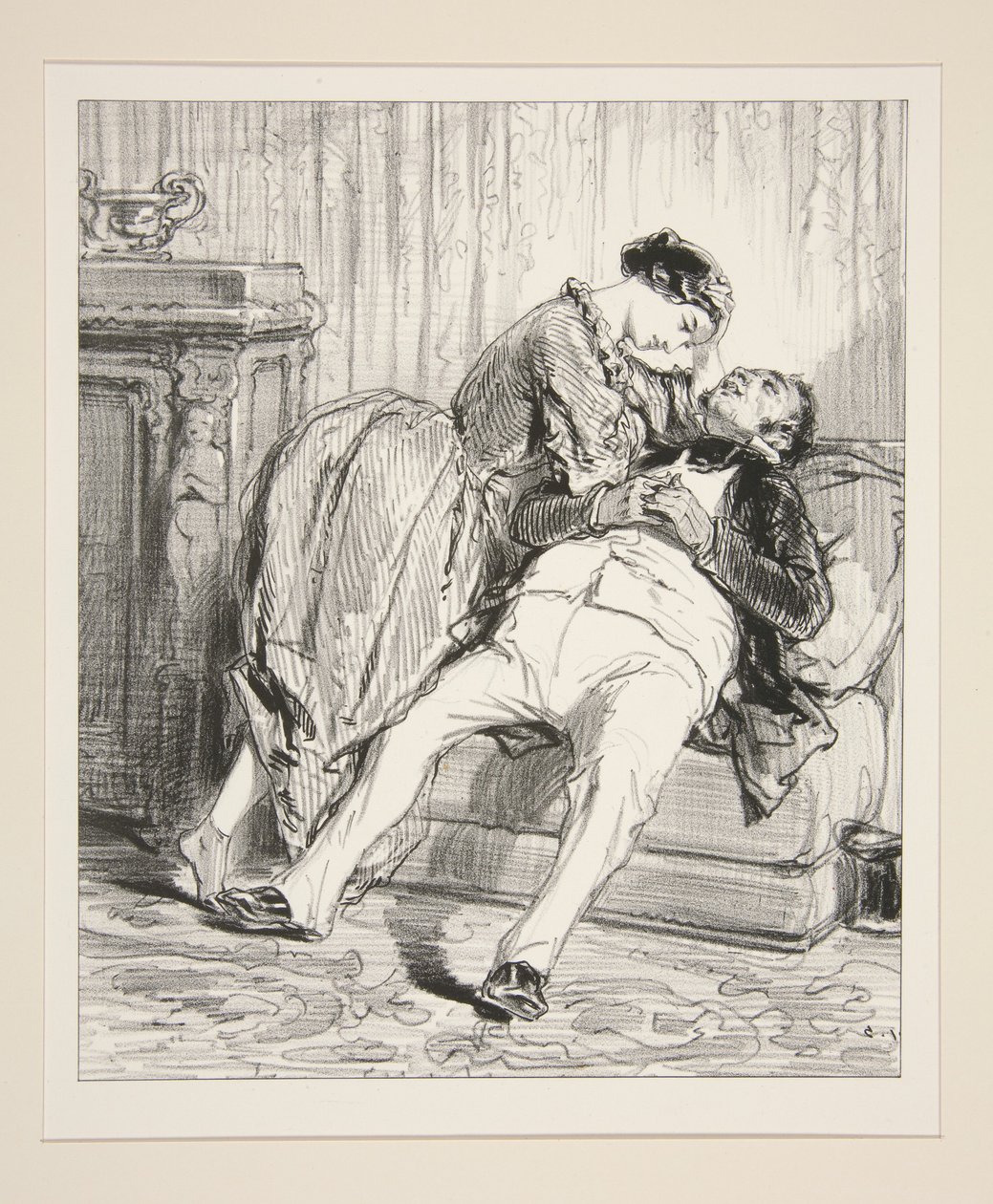 „Je öfter ich dich sehe, desto mehr liebe ich dich.“ von Paul Gavarni