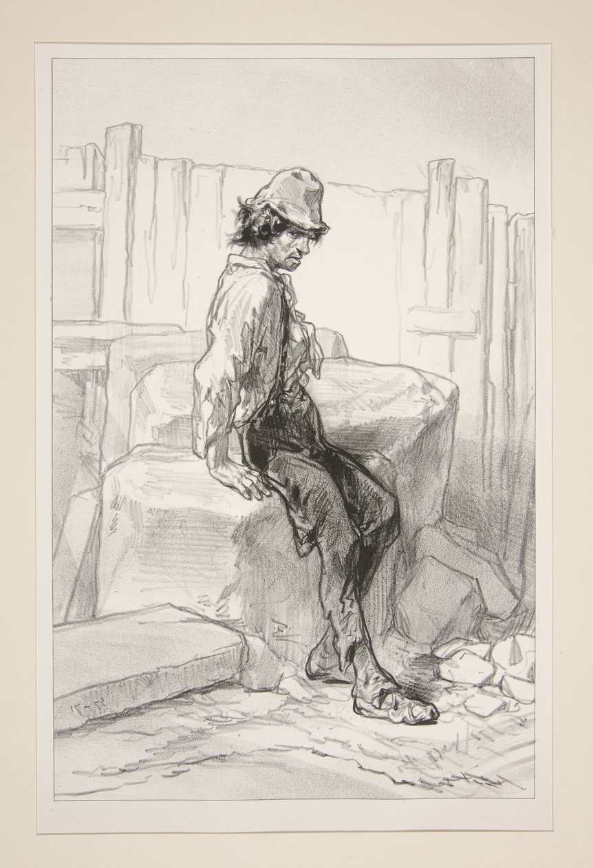 RODEURS "ohne festen Wohnsitz". von Paul Gavarni