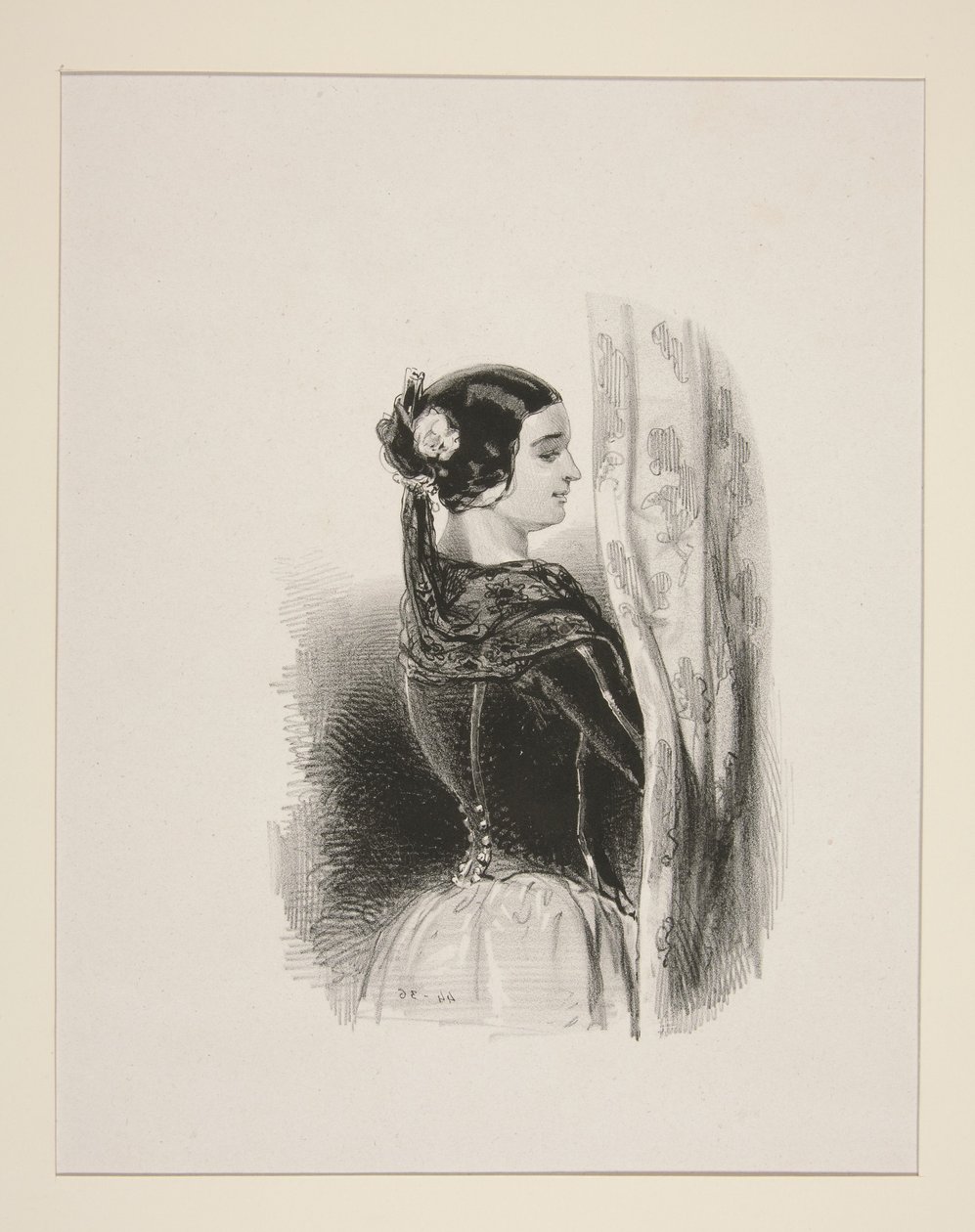 Ritta die Andalusierin von Paul Gavarni